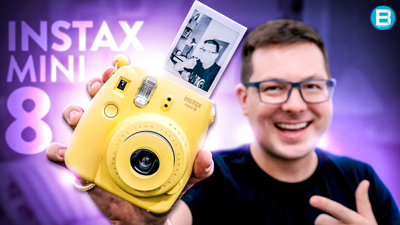 Instax Mini 8! FOTOGRAFIA INSTANTÂNEA! DIVERTIDA e BARATINHA!