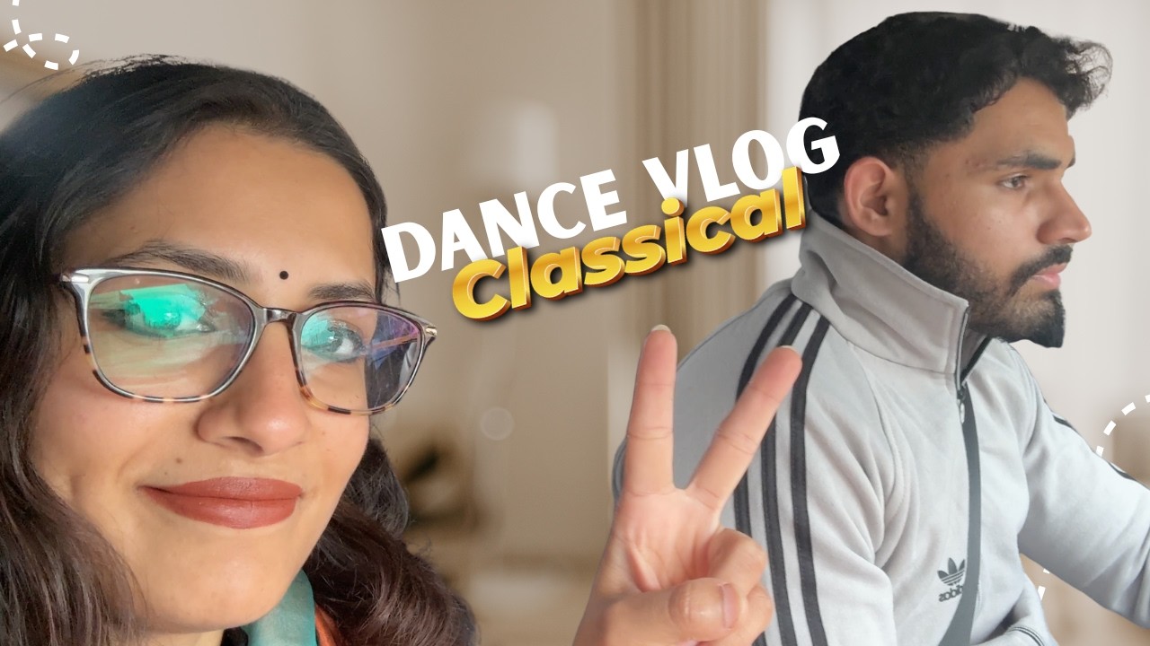 Kathak Dance Vlog With Sister !