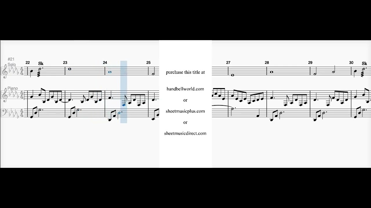 Handbell solo 
