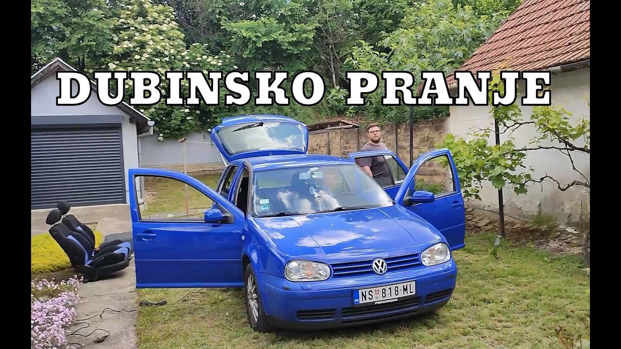 Prvi put radimo dubinsko pranje! *Detaileri na aparatima*