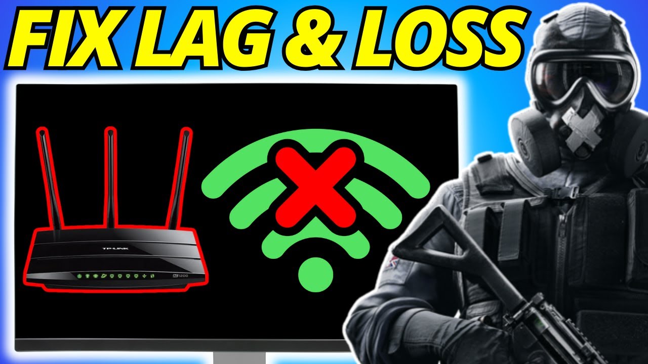 Исправление потери пакетов, высокого пинга и задержек в Rainbow Six Siege