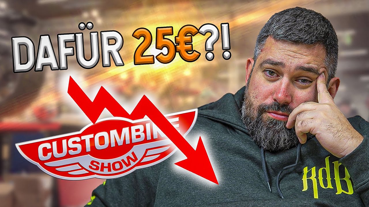 🏍️ CUSTOMBIKE-MESSE vor dem AUS? 🤔 LOHNT es sich NOCH? 🧐 | Rock da Bike