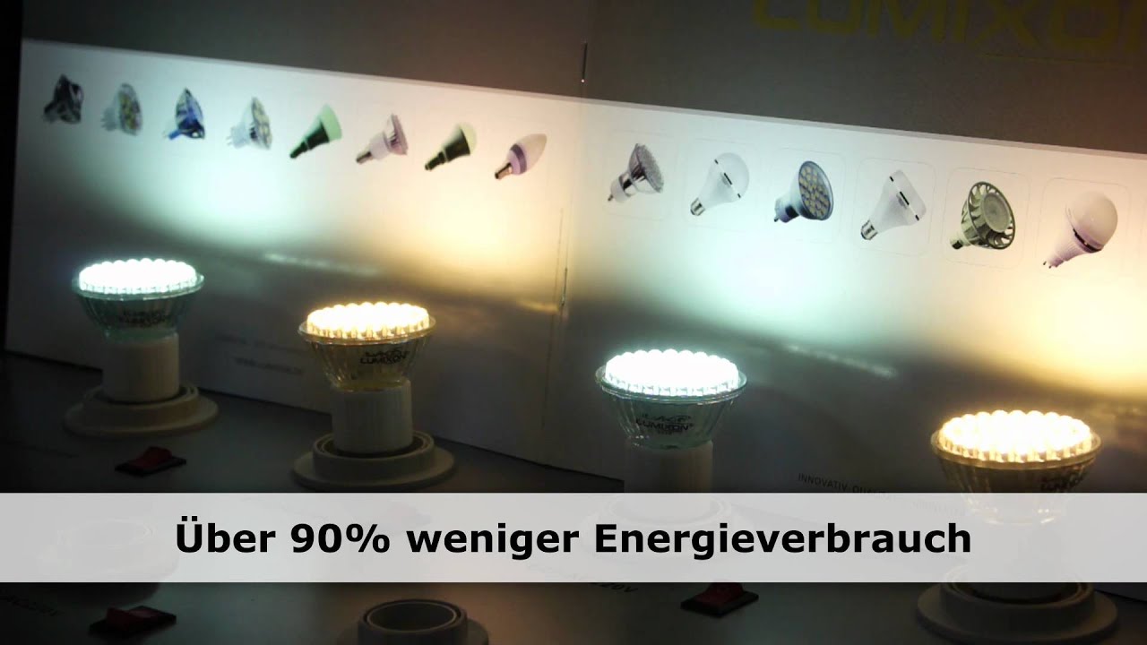 LED E14 Fassung 60 LEDs Wei&szlig; und Warmwei&szlig; von LUMIXON