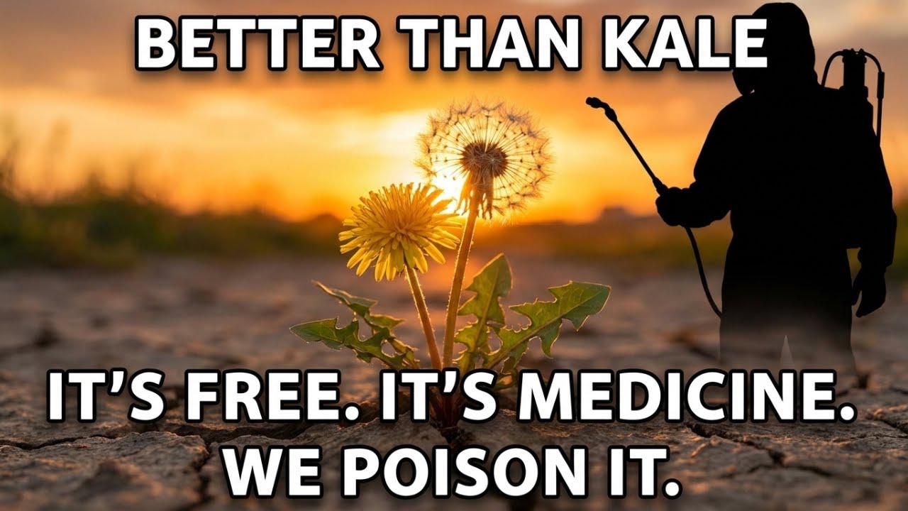 The 'Weed' In Your Garden Has 65% Daily Vitamin A (And We're Poisoning It)