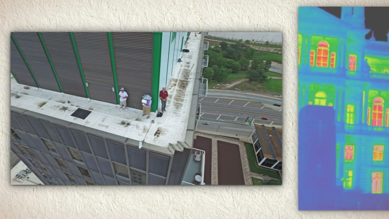 Drone Infrared Building Inspections