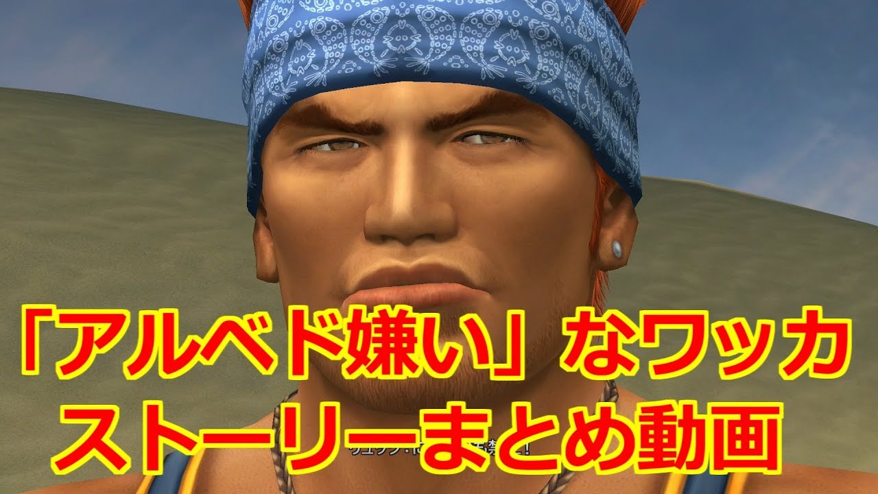 【FF10】「アルベド嫌い」なワッカの事がよく分かる動画 ※ネタバレあり FINAL FANTASY X HD Remaster, PS3「Wakka vs. ALBEDO」