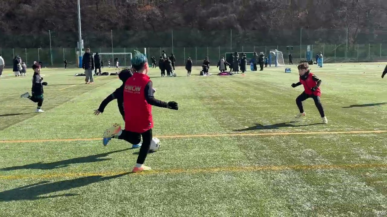 U9 스노우파인 현풍Vs 대구 유니온 전반전(1/24)