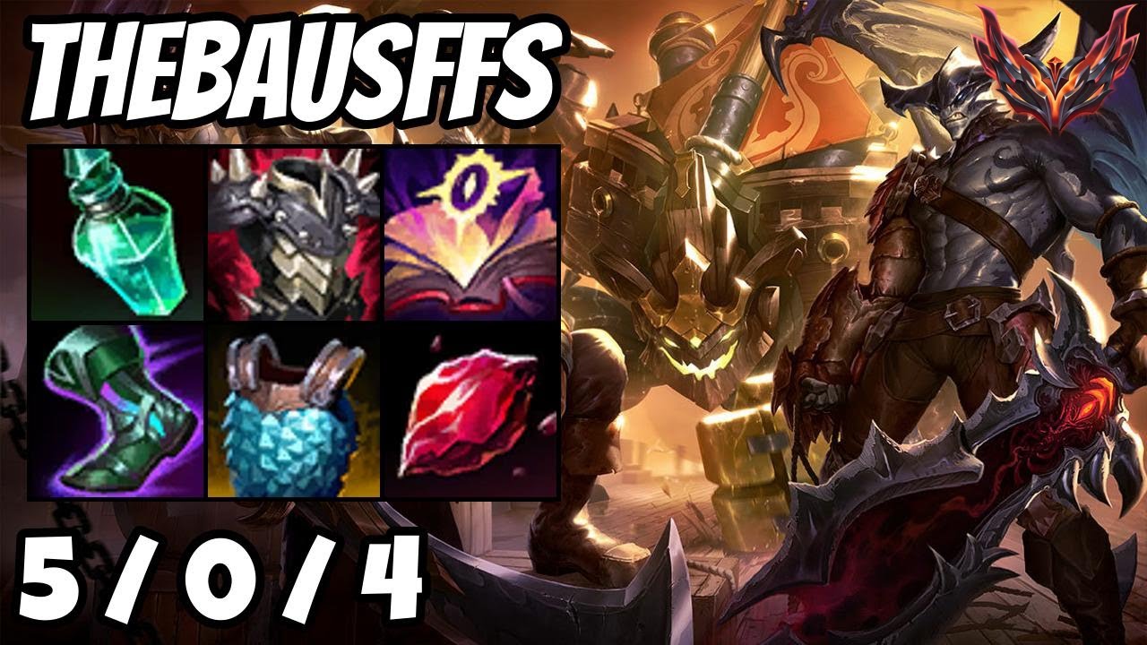 Thebausffs Malphite Top vs Aatrox 28/05/2026