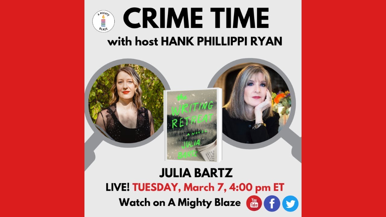 Hank Phillippi Ryan interviews Julia Bartz!