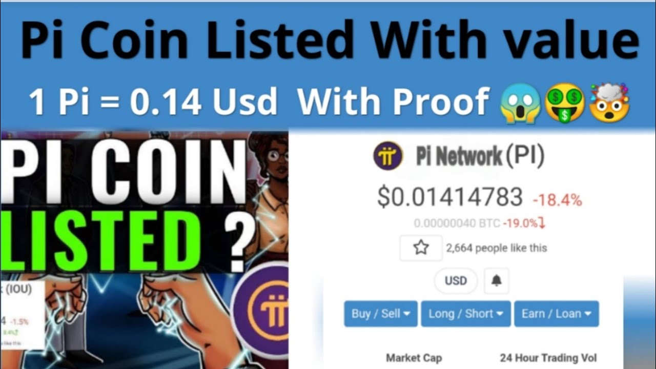 Pi Coin Listed on Coingecko Exchange | Pi Coin Value