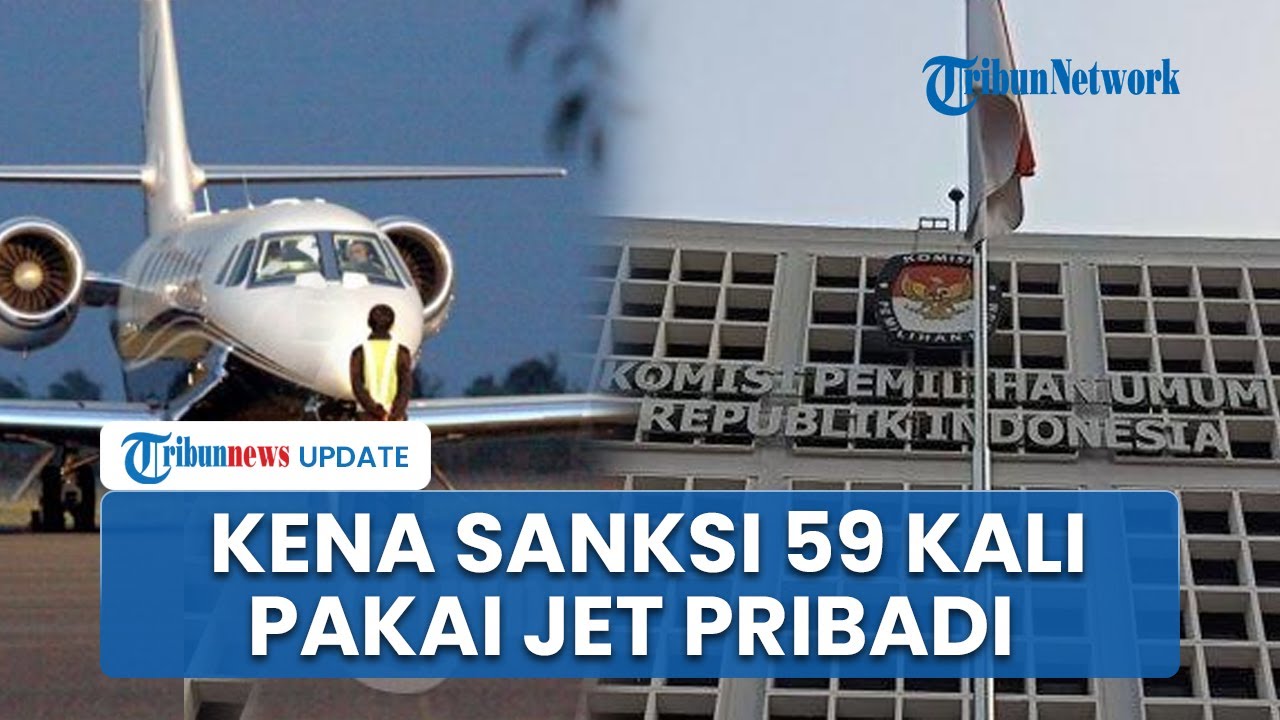 DKPP Sanksi Ketua KPU RI, 59 Kali Pakai Jet Pribadi Rp 46 M Diluar Distribusi Logistik Pemilu