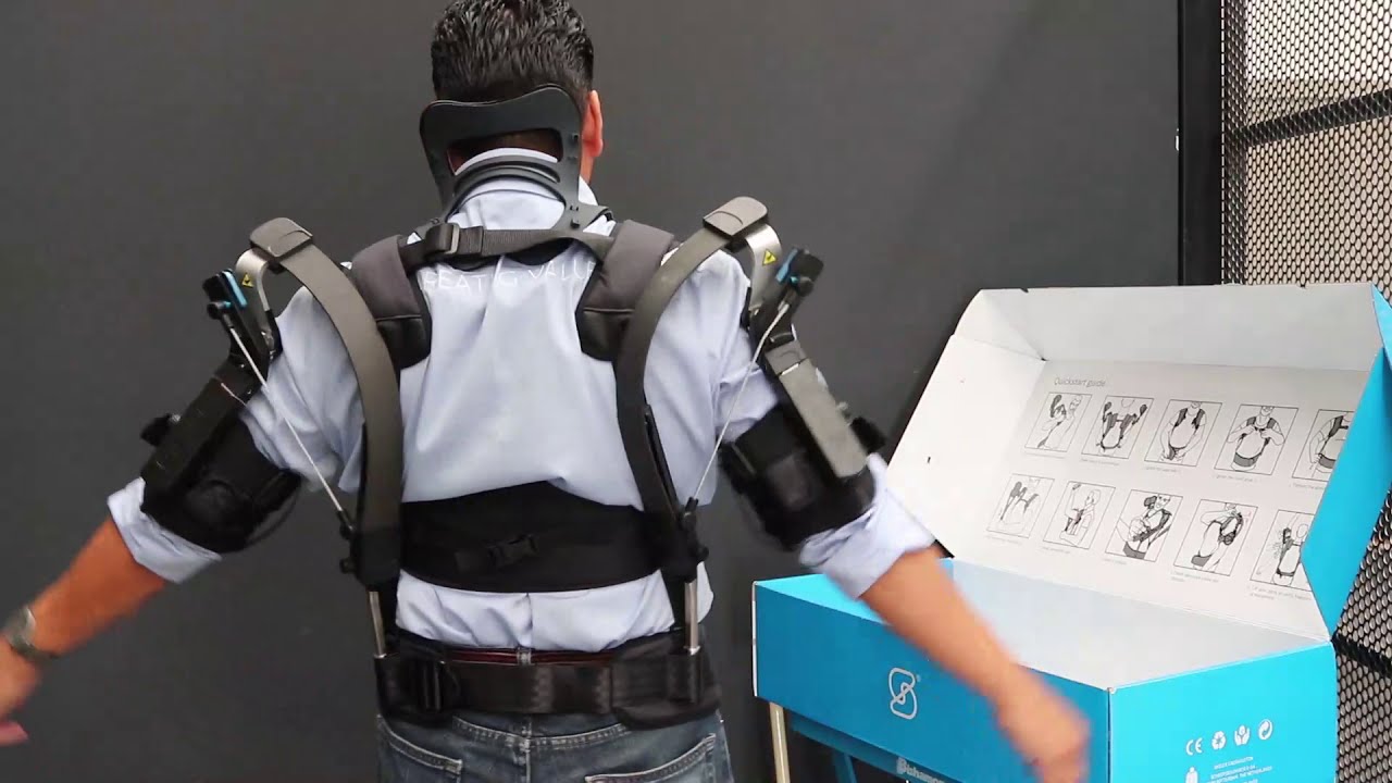 Exoesqueleto para uso Industrial - Ergonomía de carga | RIVUS®