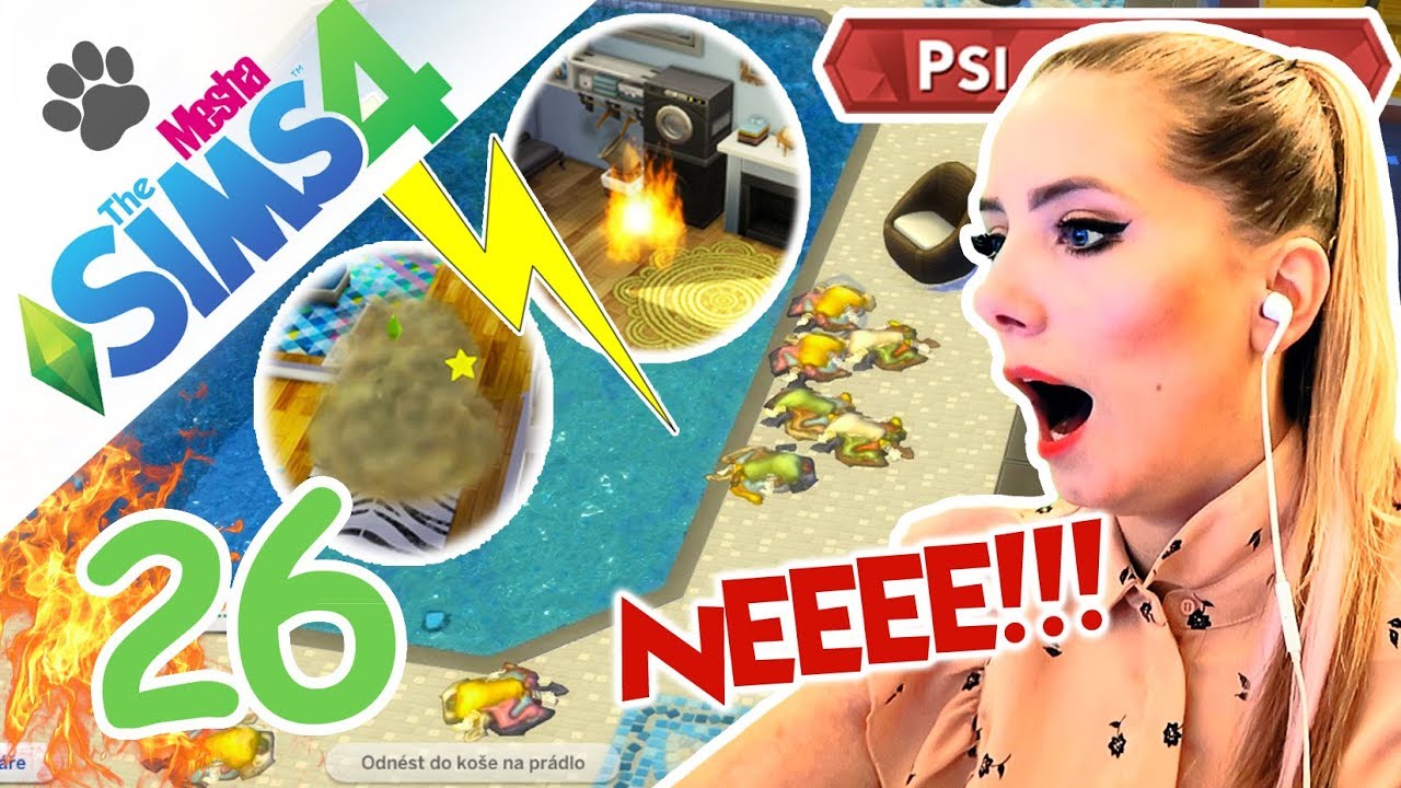 PÁTEK TŘINÁCTÉHO - POKAZILO SE ÚPLNĚ VŠECHNO! Oživujeme Štěpánka ● The Sims 4 - Psi a Kočky 26
