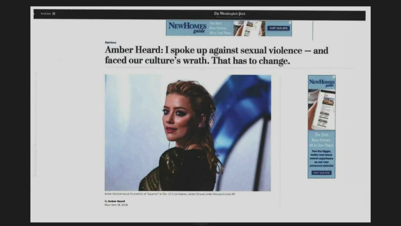 Johnny Depp's lawyers question Amber Heard on 2018 Washington Post op-ed | FOX 5 DC