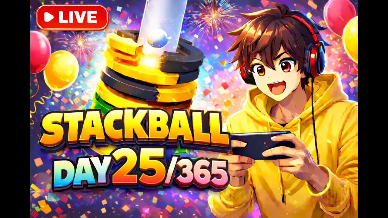 Stack Ball LIVE: Destroying Every Level with Insane Speed | Can We Beat the Impossible Levels