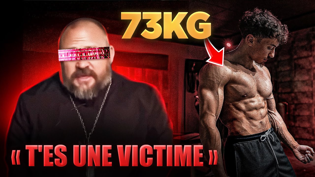 Ce Youtubeur me traite de victime et dit que je peux pas bench 140kg