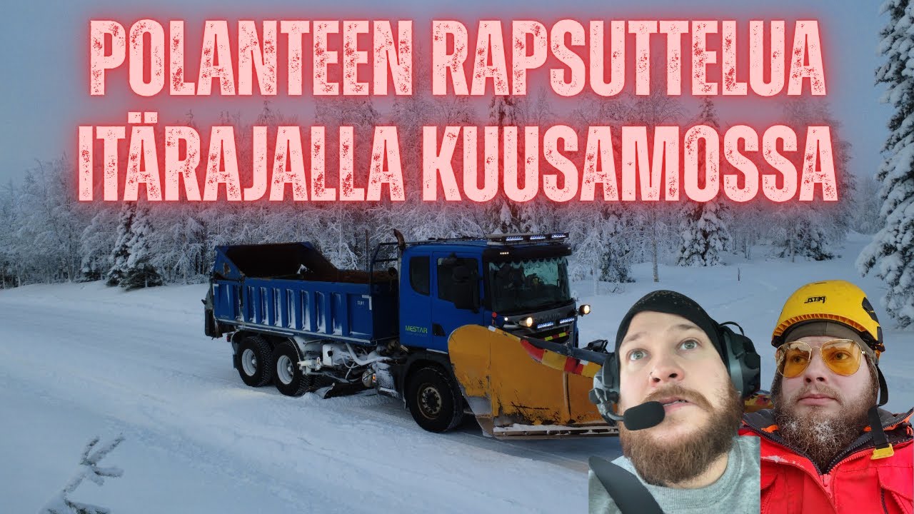 SCANIALLA TASAUS TÖISSÄ I OLLILLA ISKEE JANO MUTTA MISTÄ JUOMAA ?!