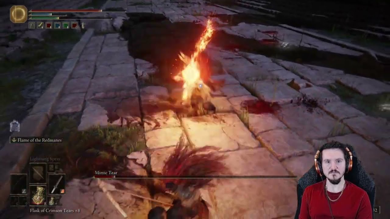 Elden Ring Mimic Tear Boss Fight