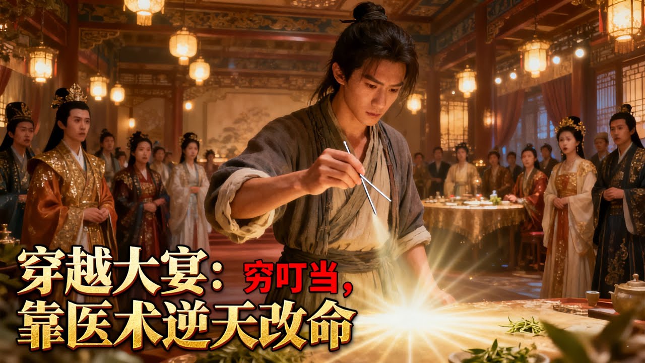 《穿越大宴：窮叮噹，靠醫術逆天改命》現代醫學博士穿成古代人渣，開局面對被打殘的小媳婦，他亮出外科聖手，從赤腳郎中一路捲成太醫之首。#历史#玄幻#小说