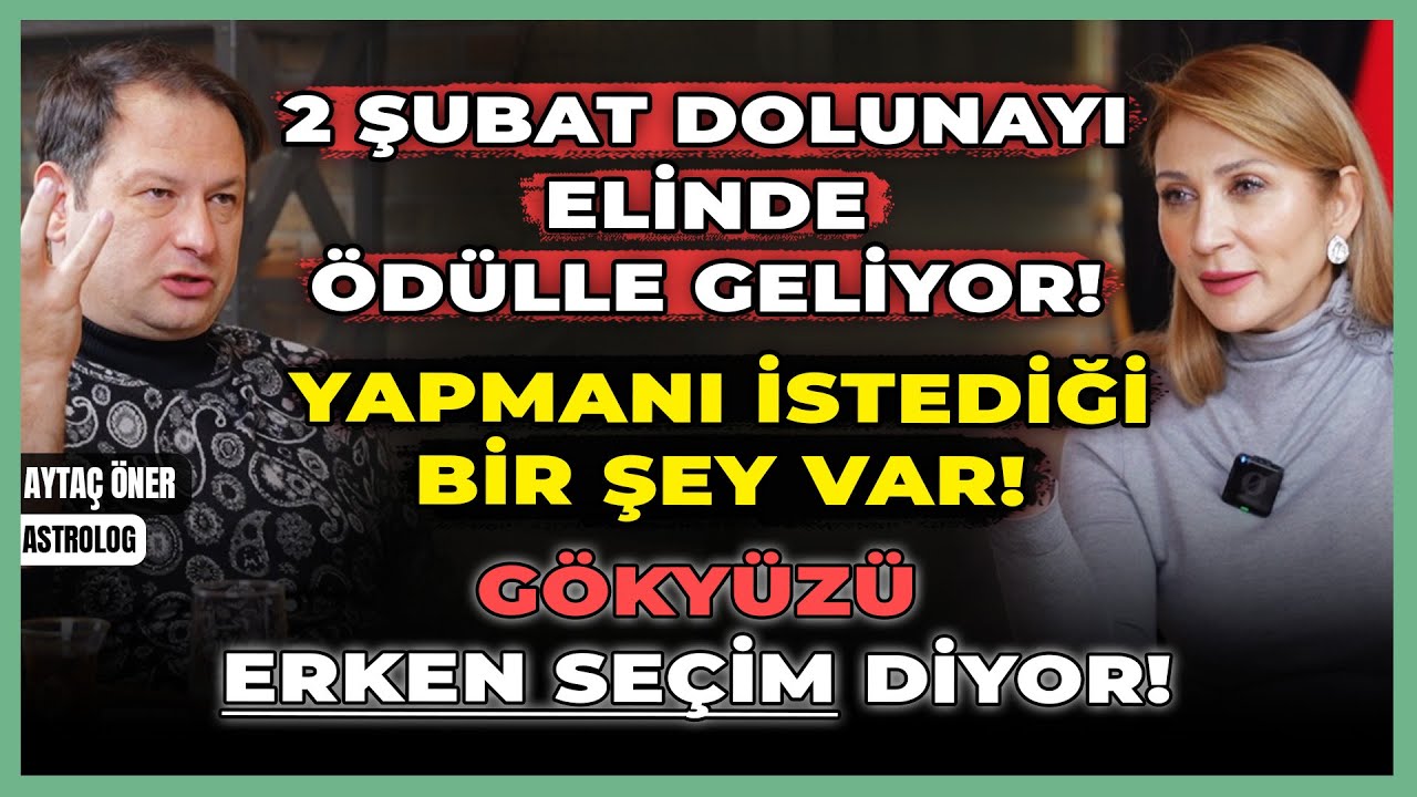 2 Şubat Dolunayı Elinde Ödülle Geliyor! Yapmanı İstediği Bir Şey Var! Gökyüzü Erken Seçim Diyor!