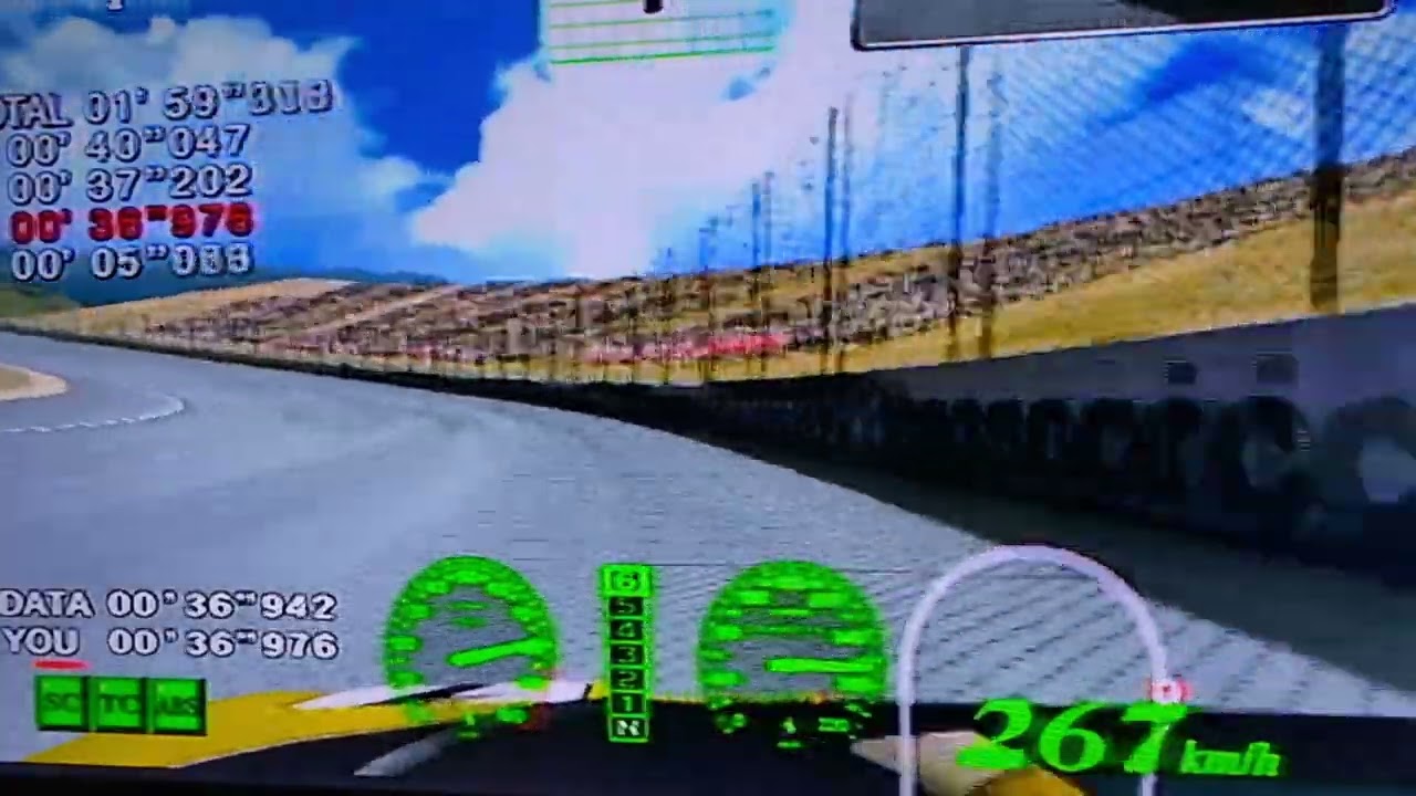 PS2版F355チャレンジ MOTEGI tuned car