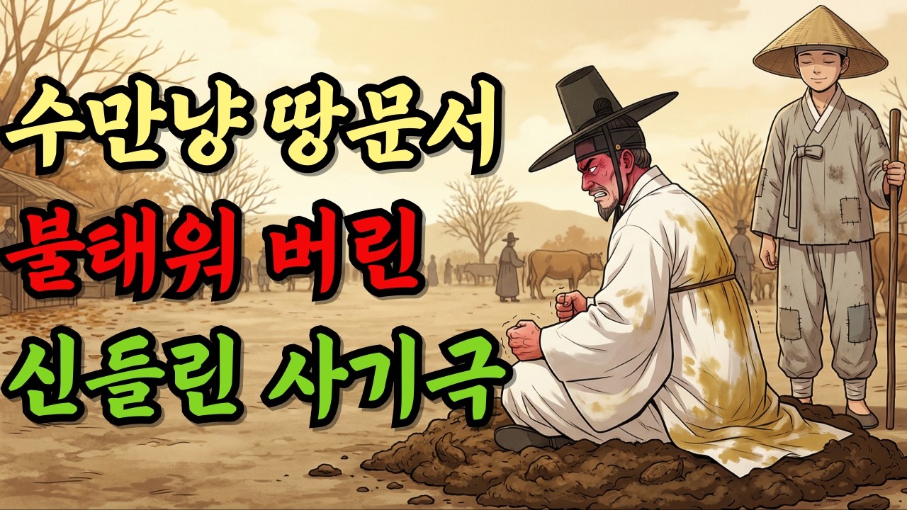 10살 꼬마 맹인과 대제학의 신들린 사기극 