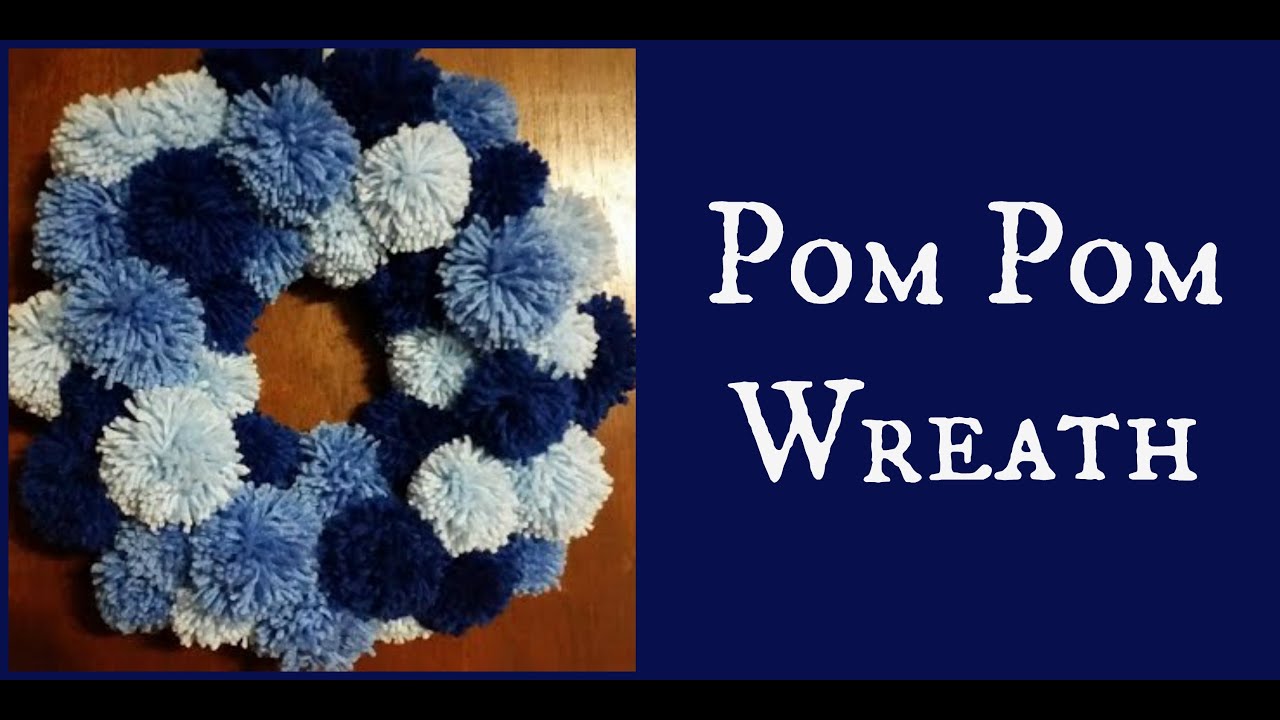 Pom Pom Wreath