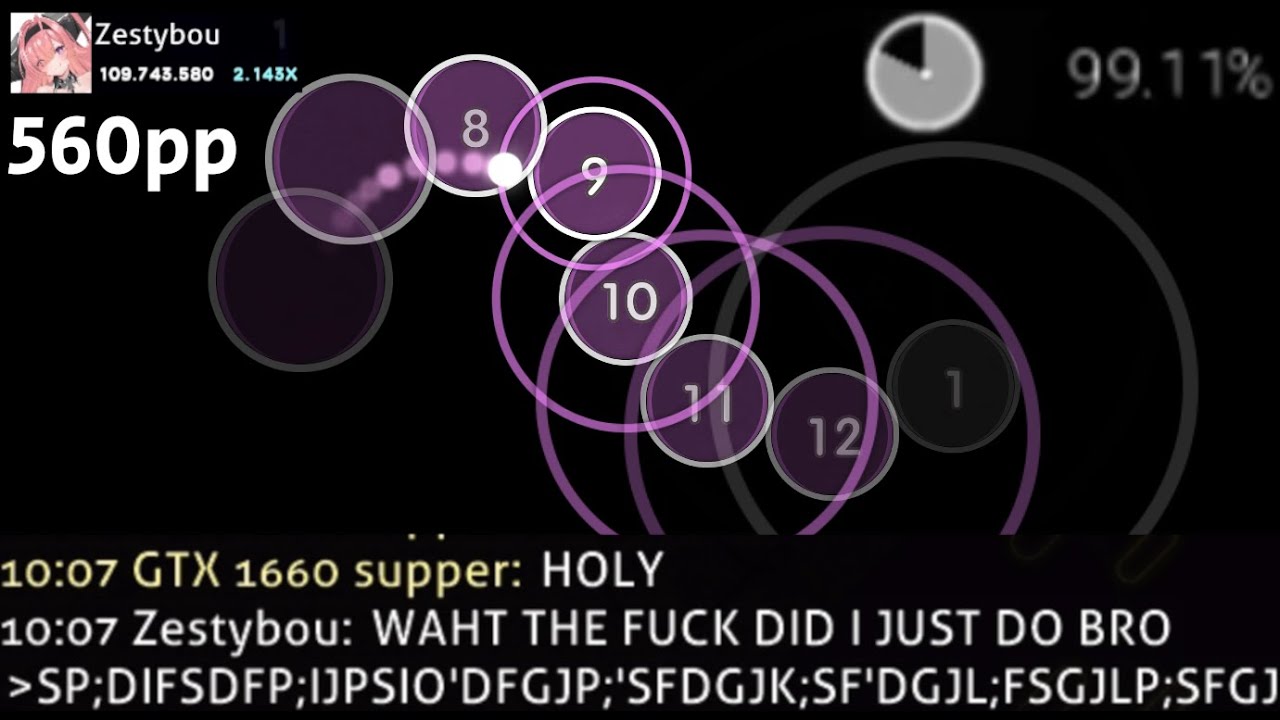osu moments where i am not my rank