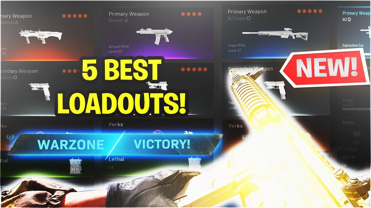 NEW 5 BEST WARZONE LOADOUTS AFTER NEW WARZONE UPDATE 1.18 MODERN WARFARE - Best Class Setups Warzone