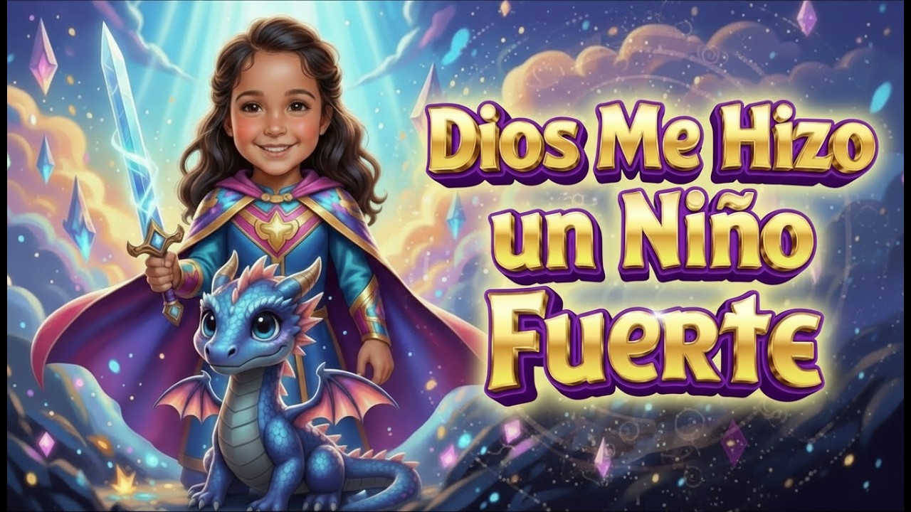 Dios Me Hizo un Niño Fuerte ❤️ Musica Infantil Motivacion Personal🌟BAMBU🌿