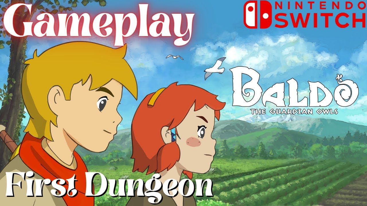 Baldo: The Guardian Owls Gameplay | First Dungeon | Nintendo Switch