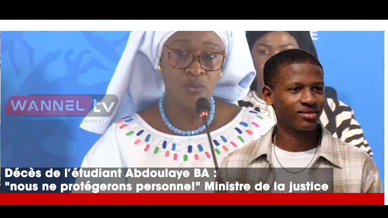 Décès de l’étudiant Abdoulaye BA : 