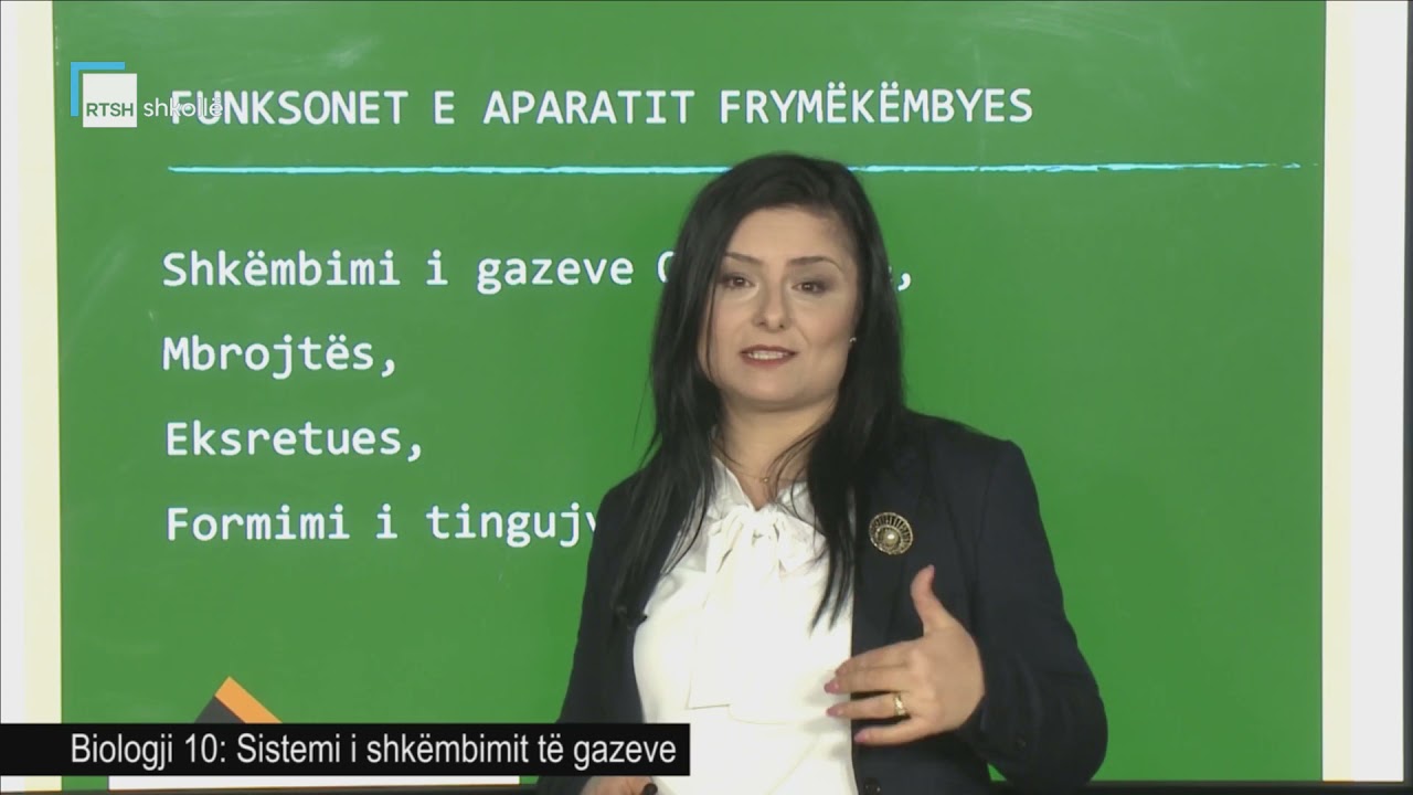 Biologji 10 - Sistemi i shkëmbimit të gazeve