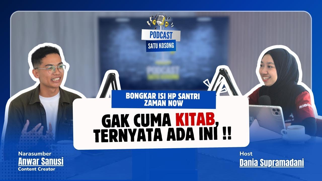 Bongkar Isi HP Santri Zaman Now, Gak Cuma Kitab Ternyata Ada Ini‼️