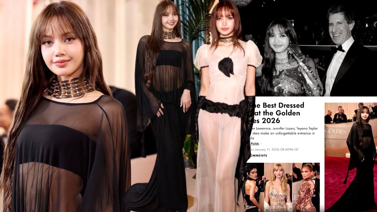 เก็บตกงาน Golden Globe Awards สื่อมากมายต่างจัดอันดับลุคพรมเเดงลิซ่า เเม้เเต่ช่วงAfter Partyก็ติดรัว