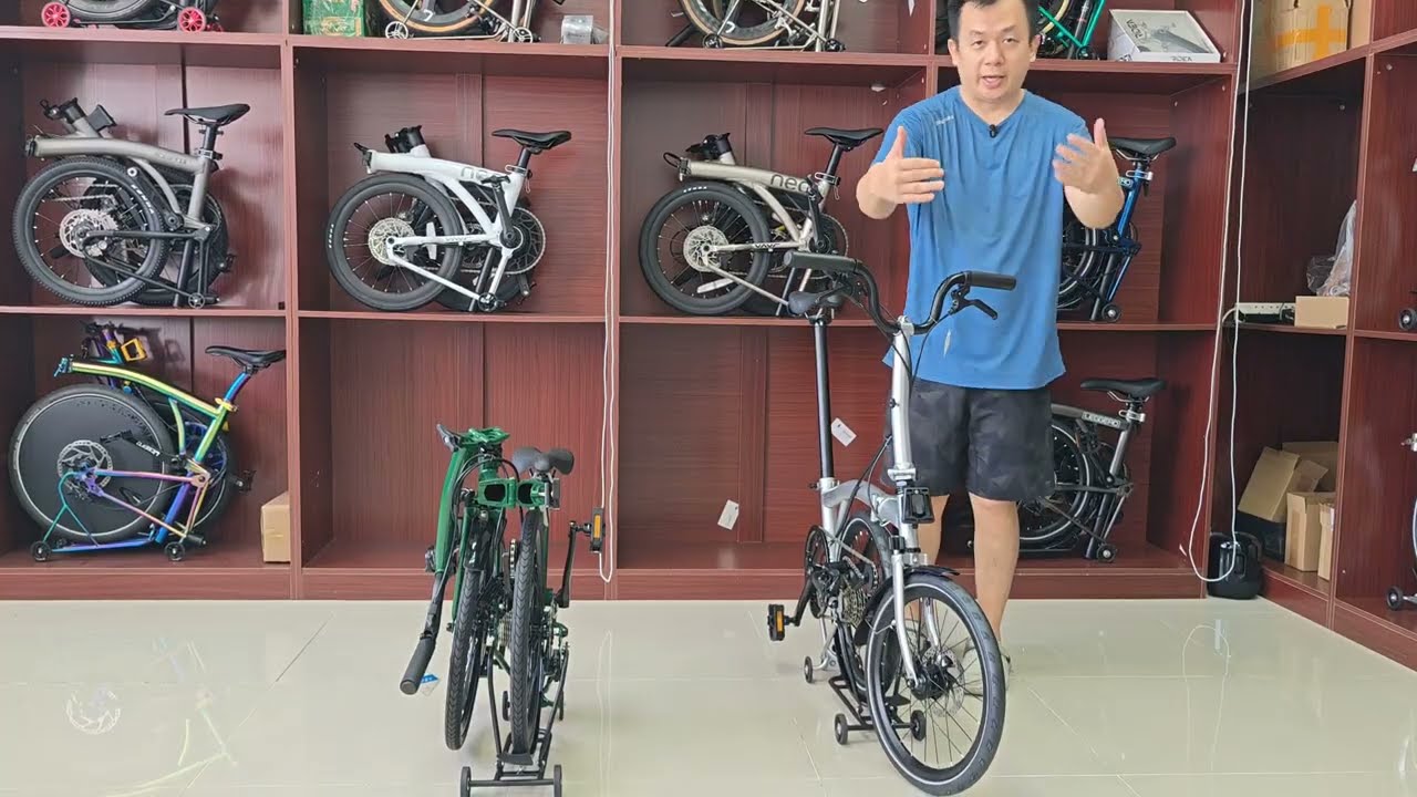 Part 1, Leggero 16D vs 20D, Brompton style folding bike with Disc Brake version
