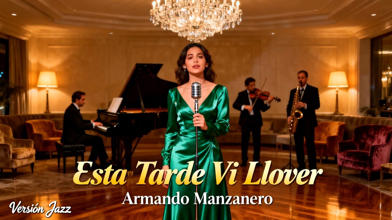 Esta Tarde Vi Llover – Armando Manzanero | Cover Bolero Jazz | Jazz Latino Romántico y Elegante