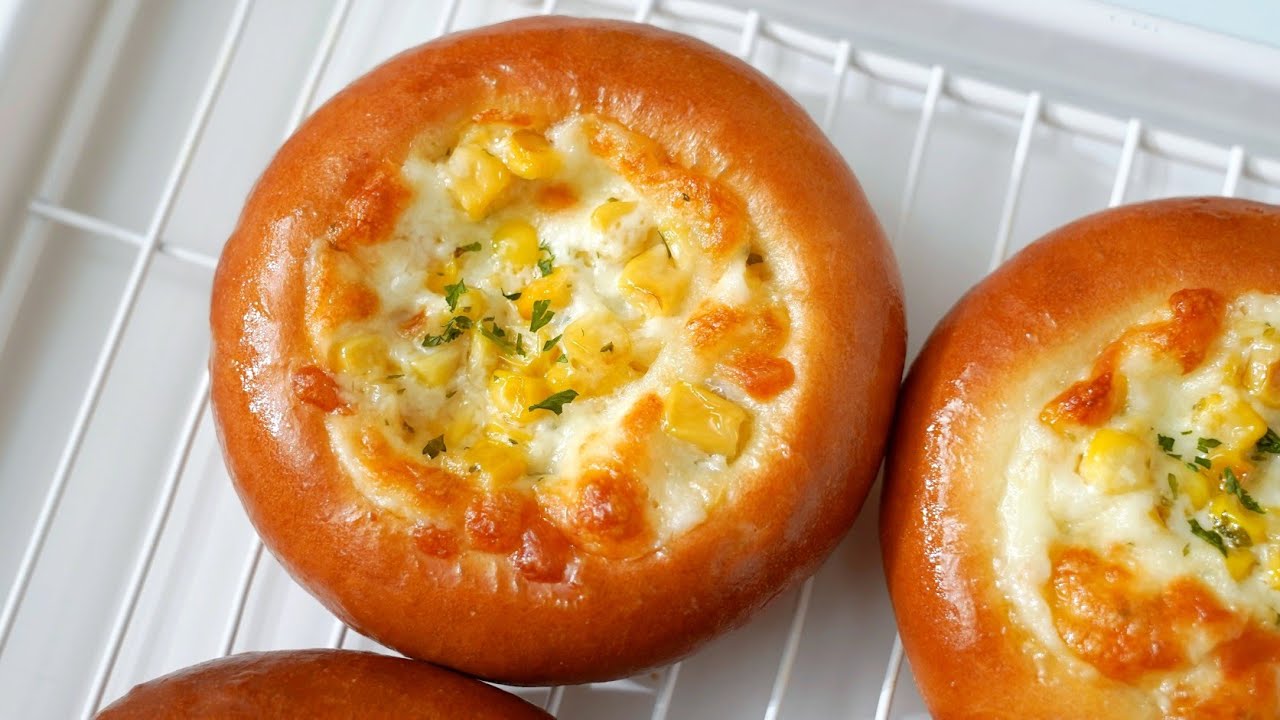 무조건 맛있는 완벽한 콘마요빵 만들기(처음부터 끝까지 완벽한 콘치즈 브레드)│How to make Sweet Corn Cheese Bread Recipe