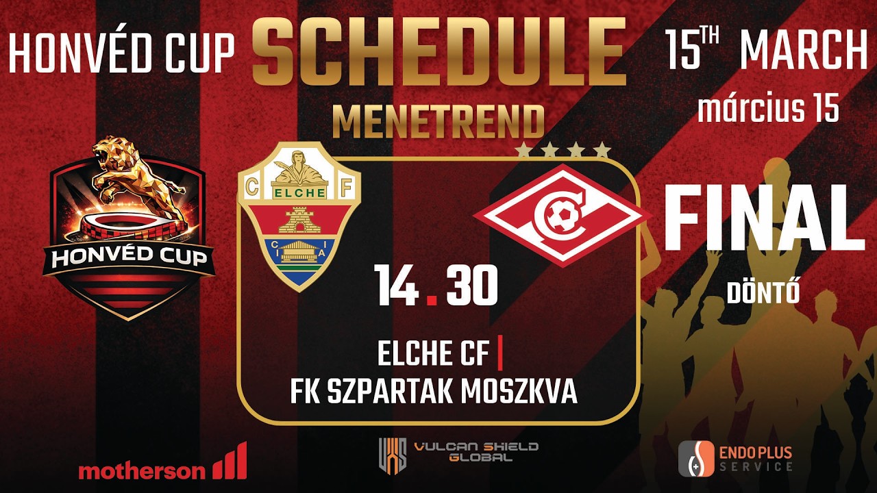 Elche CF - FK Szaprtak Moszkva, Honvéd Kupa, U15, Döntő - 2026.03.15.