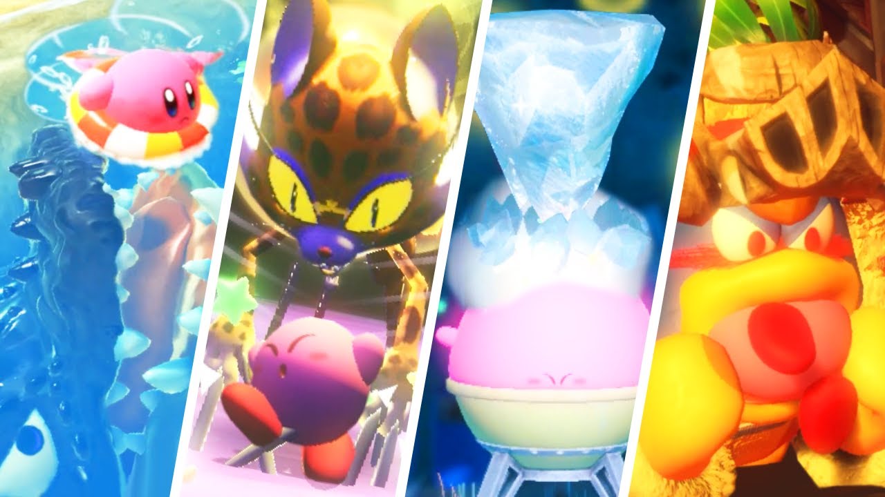 64 Ways to Die in Kirby and the Forgotten Land