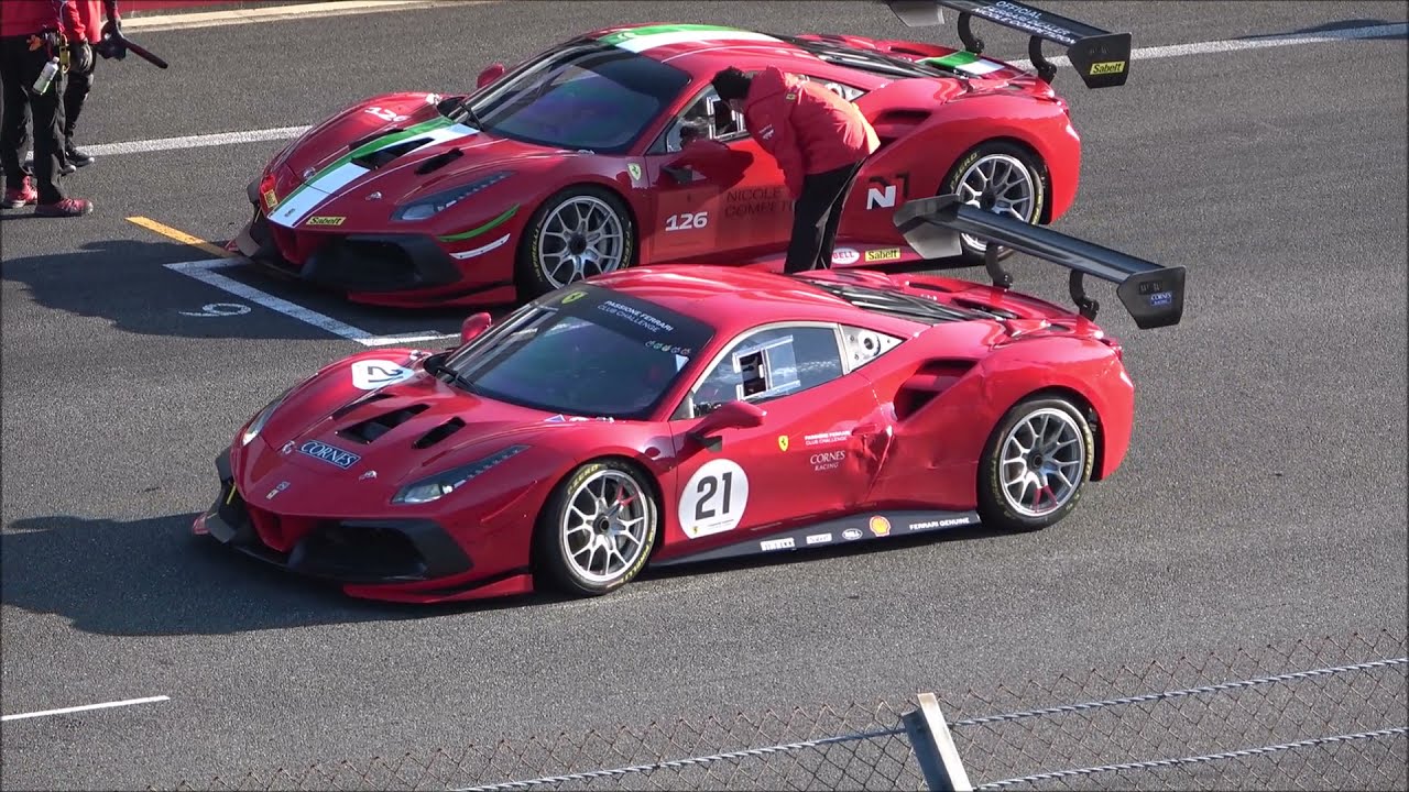 フェラーリチャレンジ　エキシビジョンレース Ferrari change Race
