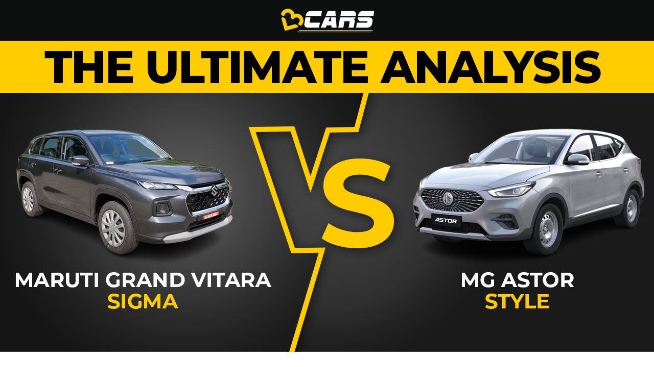 Grand Vitara Sigma vs Astor Style | Which One To Buy? | The Ultimate Analysis | Nov
