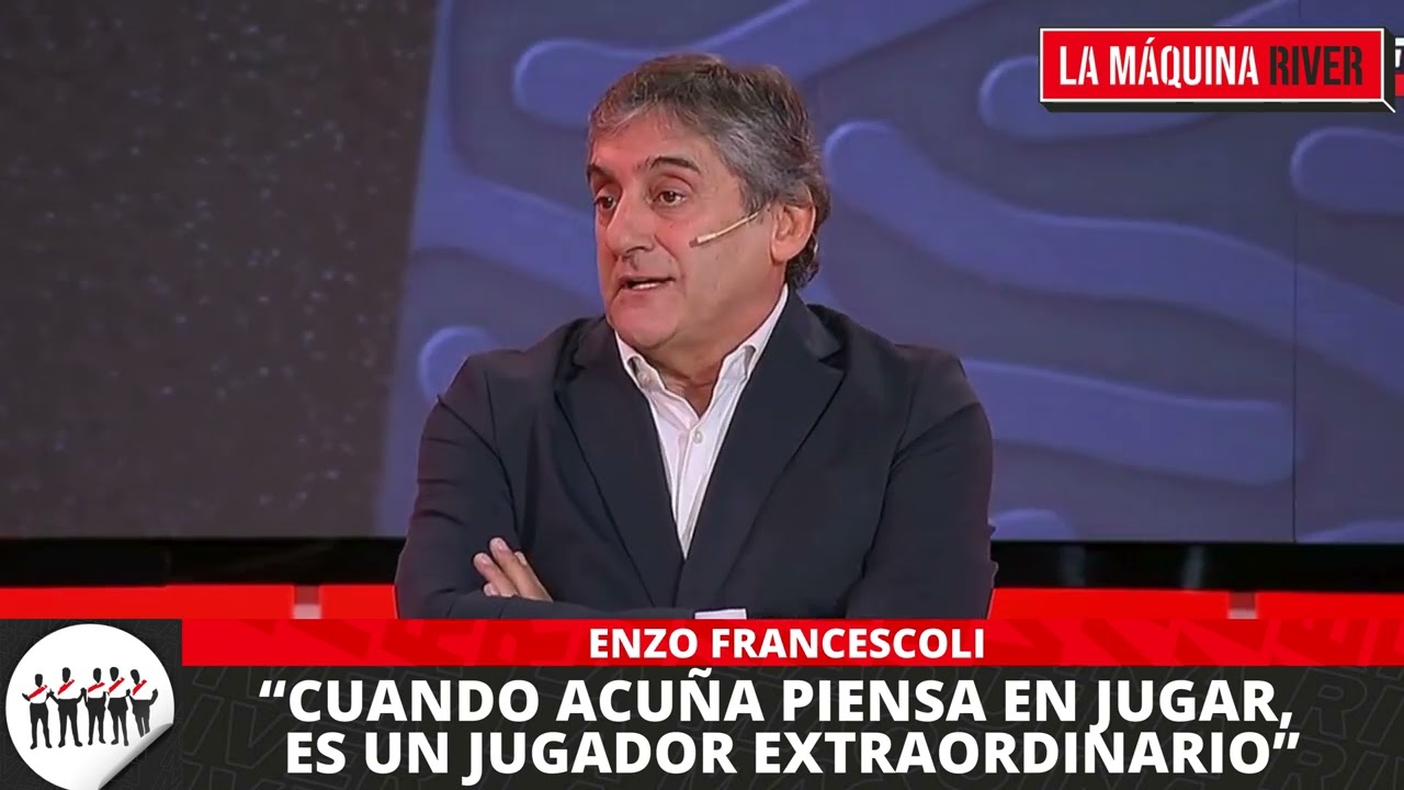 FRANCESCOLI, ¿Y UN TIRÓN DE OREJAS AL HUEVO ACUÑA?: 
