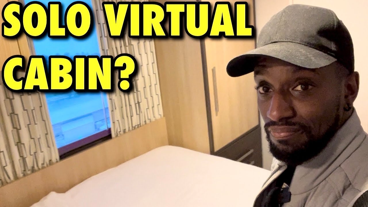 THIS IS THE SMALLEST & WEIRDEST STATEROOM I&rsquo;VE EVER SEEN | SOLO VIRTUAL INSIDE CABIN?