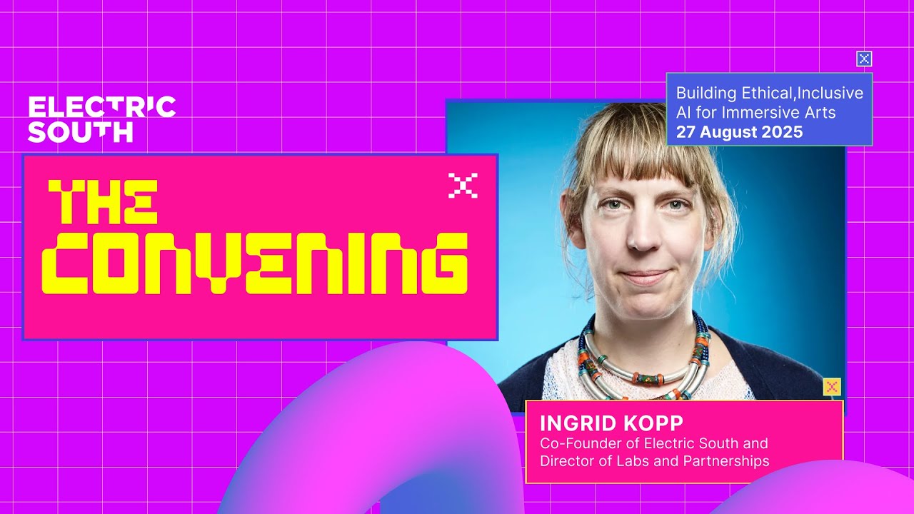 Building Ethical, Inclusive AI for Immersive Arts with Ingrid Kopp