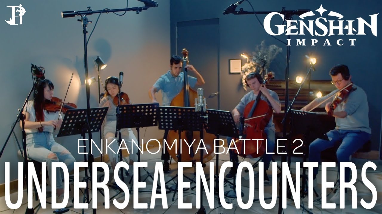 GENSHIN IMPACT - Enkanomiya Battle II | Undersea Encounters | H.A.N.A. Quartet