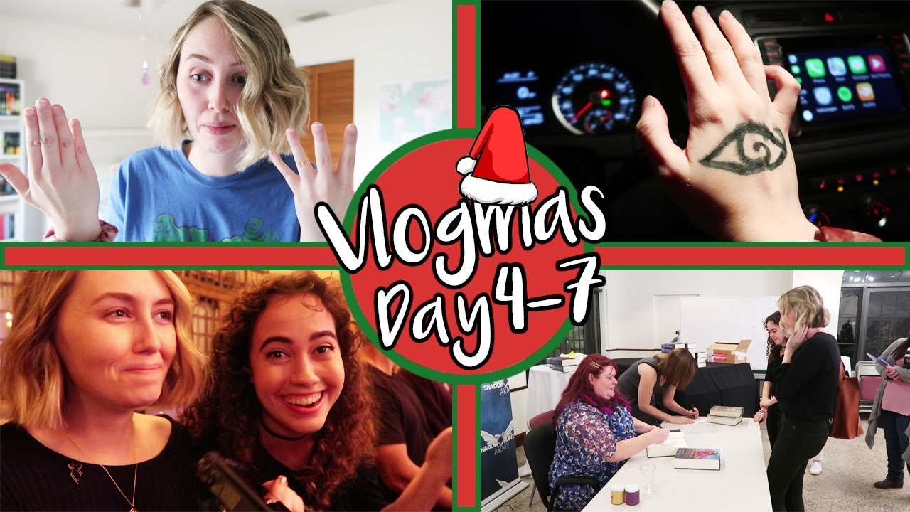 VLOGMAS DAYS 4-7: CASSANDRA CLARE SIGNING & REREADING HARRY POTTER