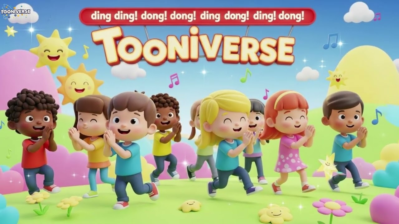 Din Don Dan – Fun Kids Song  Tooniverse