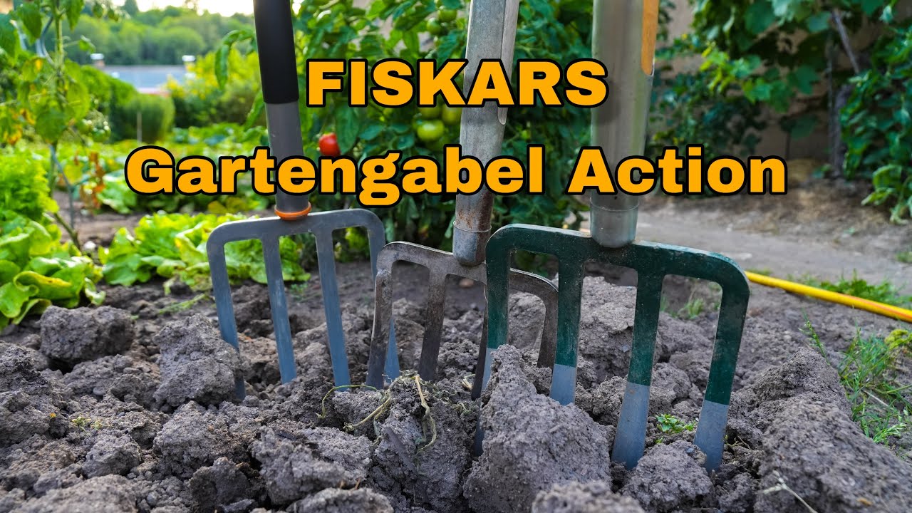 FISKARS Spatengabel DUELL & TEST unter BELASTUNG