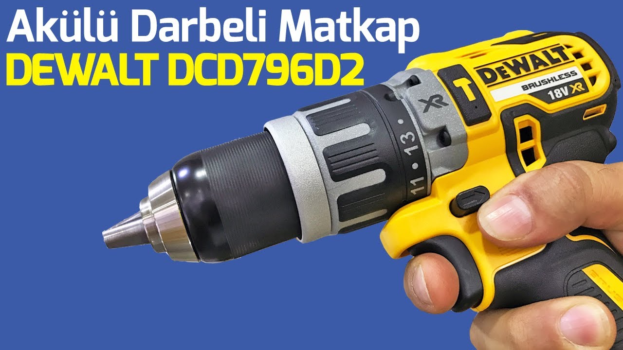 Зарядное ударное дрели - DEWALT DCD796D2